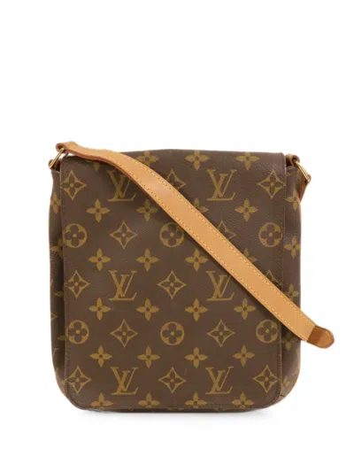 Pre-owned Louis Vuitton Monogram Musette Salsa Shoulder Bag In Brown
