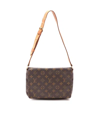 Louis Vuitton Monogram Musette Tango Bag In Brown