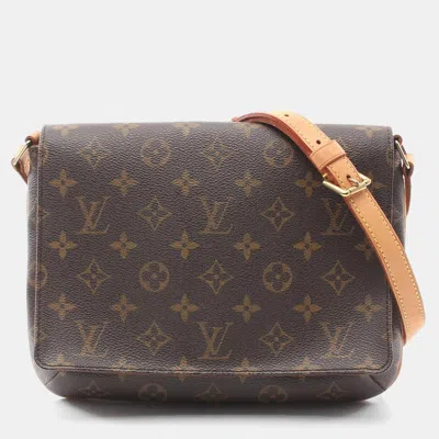 Pre-owned Louis Vuitton Monogram Musette Tango Long Strap Shoulder Bag