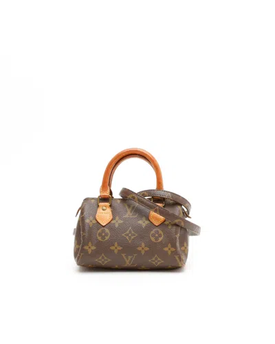 Pre-owned Louis Vuitton Monogram Nano Speedy Bag