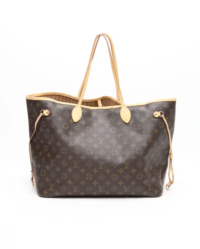 Pre-owned Louis Vuitton Monogram Neverfull Gm Tote Bag