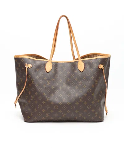 Pre-owned Louis Vuitton Monogram Neverfull Gm Tote Bag