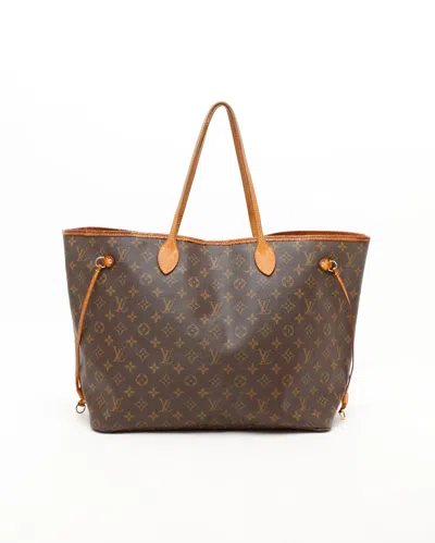 Pre-owned Louis Vuitton Monogram Neverfull Gm Tote Bag
