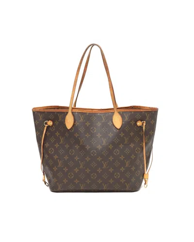 Louis Vuitton Monogram Neverfull Mm Tote Bag In Brown