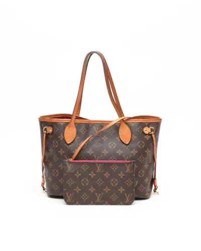 Pre-owned Louis Vuitton Monogram Neverfull Pm Tote Bag In Multi