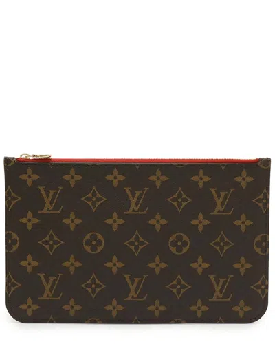 Pre-owned Louis Vuitton Monogram Neverfull Pouch (authentic Pre-loved)