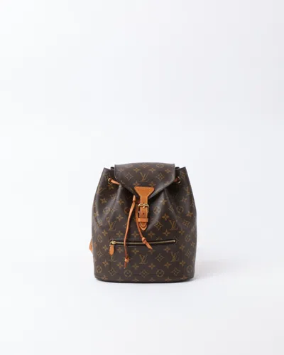 Pre-owned Louis Vuitton Monogram New Montsouris Mm Backpack