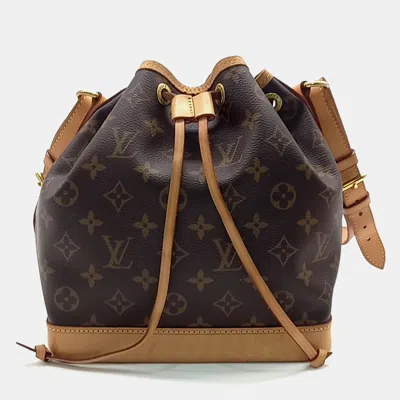 Pre-owned Louis Vuitton Monogram Noe Bb Bag In Brown