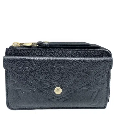 Pre-owned Louis Vuitton Monogram Noir Monogram Empreinte Coin Purse/coin Case ()