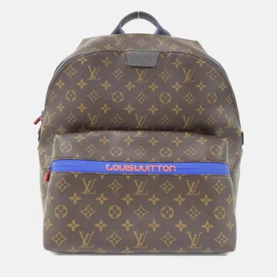 Pre-owned Louis Vuitton Monogram Pacific Apollo Backpack In Brown
