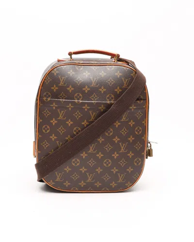 Pre-owned Louis Vuitton Monogram Packall Sac A Dos Pm Bag In Brown