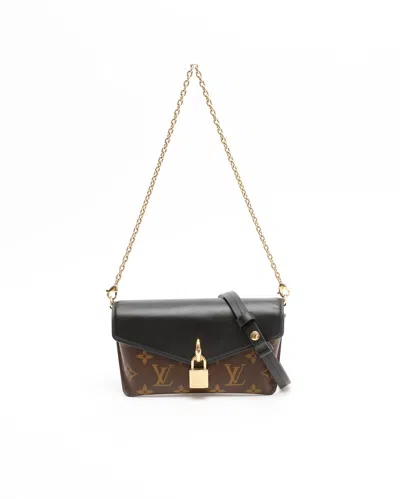 Pre-owned Louis Vuitton Monogram Padlock On Strap Bag In Multi