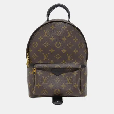 Pre-owned Louis Vuitton Monogram Palm Springs Backpack Pm