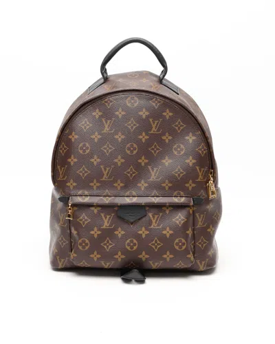 Pre-owned Louis Vuitton Monogram Palm Springs Mm Backpack