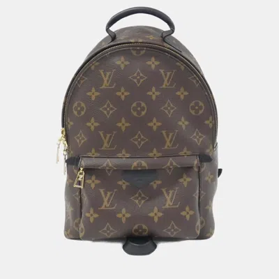 Pre-owned Louis Vuitton Monogram Palm Springs Pm Backpack