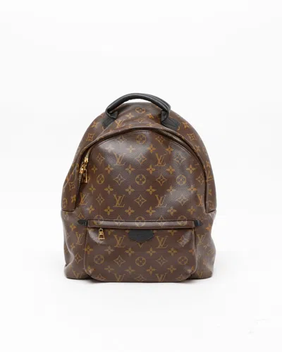 Pre-owned Louis Vuitton Monogram Palm Springs Pm Backpack