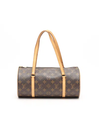 Pre-owned Louis Vuitton Monogram Papillon 30 Bag In Brown