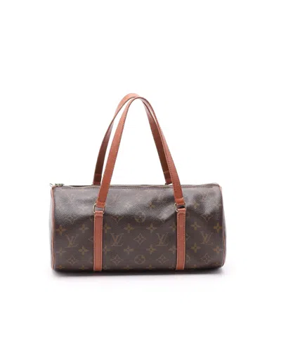 Pre-owned Louis Vuitton Monogram Papillon 30 Bag In Brown