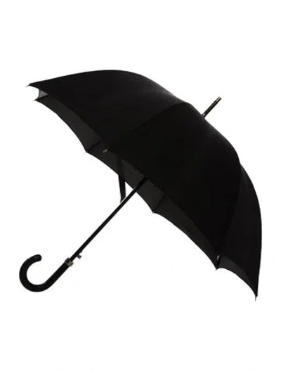 Pre-owned Louis Vuitton Monogram Parasol Parapluie In Black