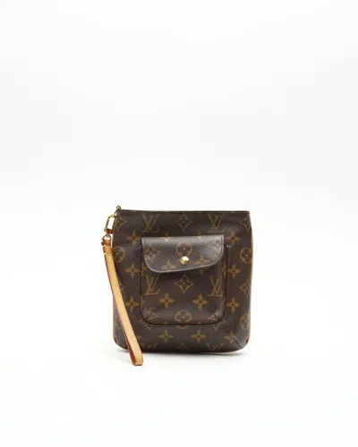 Pre-owned Louis Vuitton Monogram Partition Pochette Bag