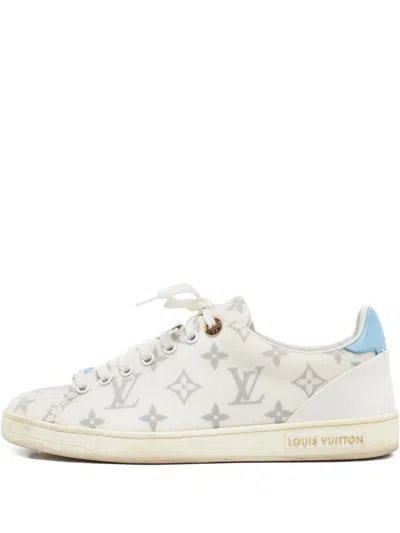 Pre-owned Louis Vuitton Monogram-pattern Low-top Sneakers