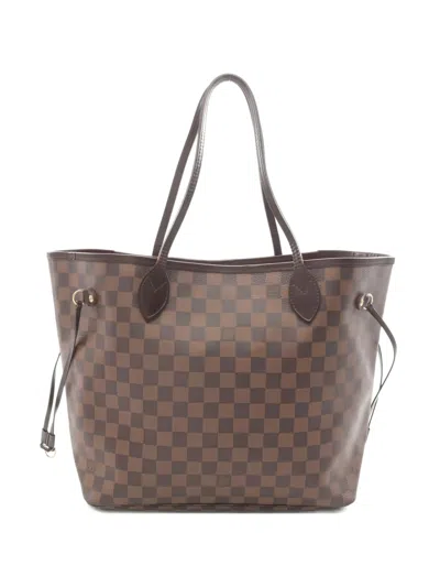Pre-owned Louis Vuitton Monogram-pattern Top-handle Tote Bag In Brown