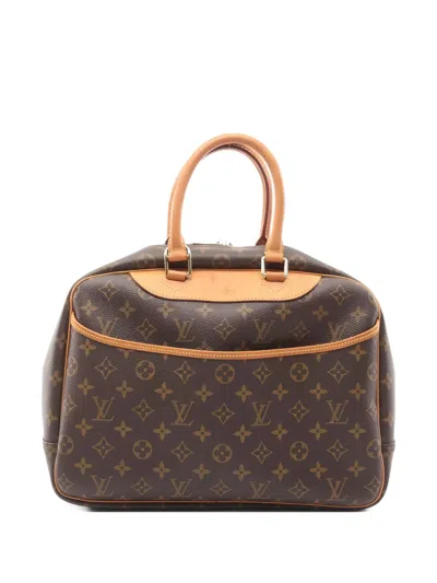 Pre-owned Louis Vuitton Monogram-pattern Tote Bag In Brown