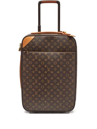 Pre-owned Louis Vuitton Monogram Pegase 55 Suitcase