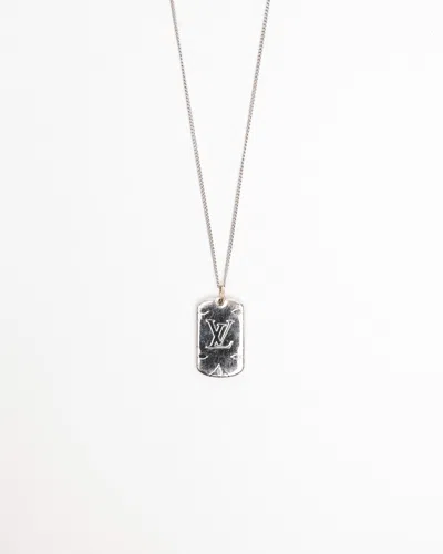 Pre-owned Louis Vuitton Monogram Pendant Necklace