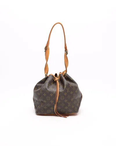Pre-owned Louis Vuitton Monogram Petit Noé Bag