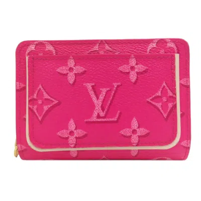 Pre-owned Louis Vuitton Monogram Pink Monogram Wallet (bi-fold) ()