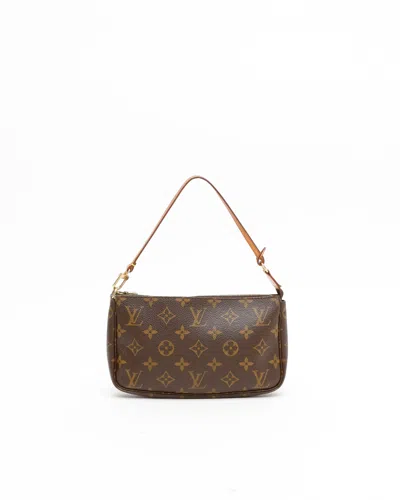 Pre-owned Louis Vuitton Monogram Pochette Accessories Bag
