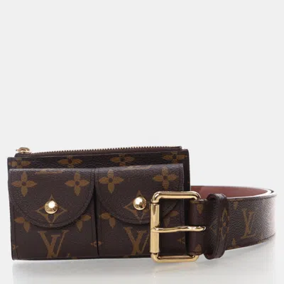 Pre-owned Louis Vuitton Monogram Pochette Duo Belt Bag