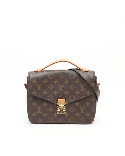 Pre-owned Louis Vuitton Monogram Pochette Metis Bag