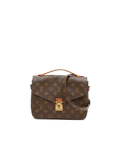 Louis Vuitton Monogram Pochette Métis Handbag In Brown