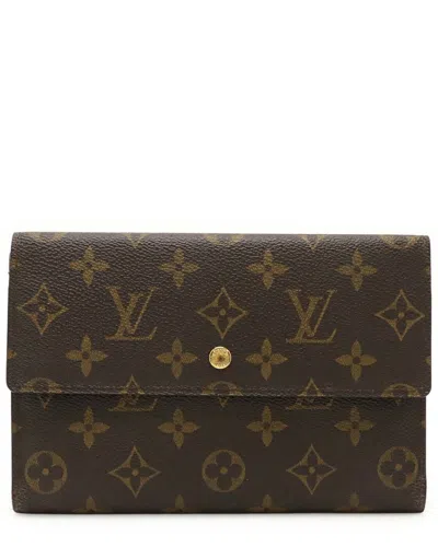 Louis Vuitton Monogram Pochette Passport Trifold Wallet (authentic Pre-loved)