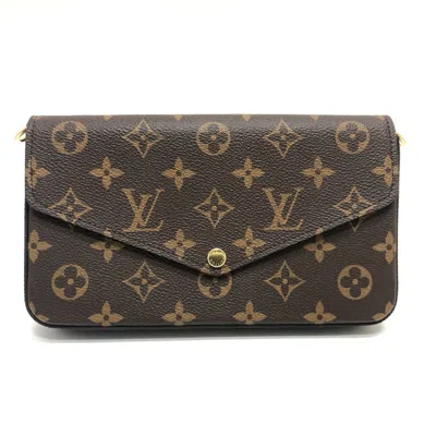 Pre-owned Louis Vuitton Monogram Pochette Pouch Shoulder Bag () In Brown
