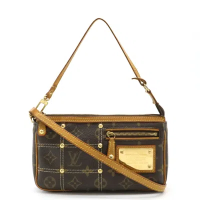 Pre-owned Louis Vuitton Monogram Pochette Pouch Shoulder Bag () In Brown