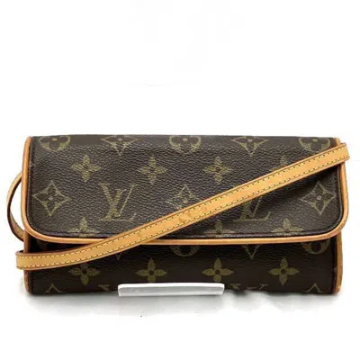 Pre-owned Louis Vuitton Monogram Pochette Shoulder Bag () In Brown