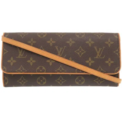 Pre-owned Louis Vuitton Monogram Pochette Shoulder Bag () In Brown