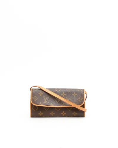 Pre-owned Louis Vuitton Monogram Pochette Twin Pm