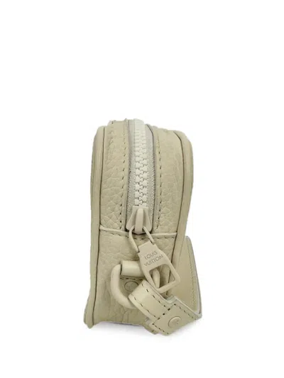 Pre-owned Louis Vuitton Monogram Pochette Volga Clutch Bag In White