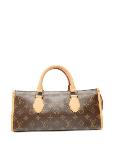 Pre-owned Louis Vuitton Monogram Popincourt Handbag In Brown