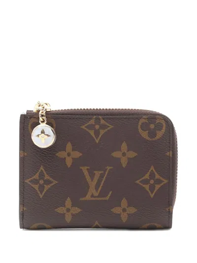 Pre-owned Louis Vuitton Monogram Portefeuil Noah Wallet In Brown