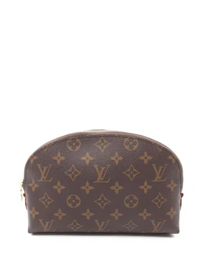 Pre-owned Louis Vuitton Monogram Pouch Bag In Brown