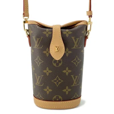 Pre-owned Louis Vuitton Monogram Pouch Shoulder Bag () In Brown