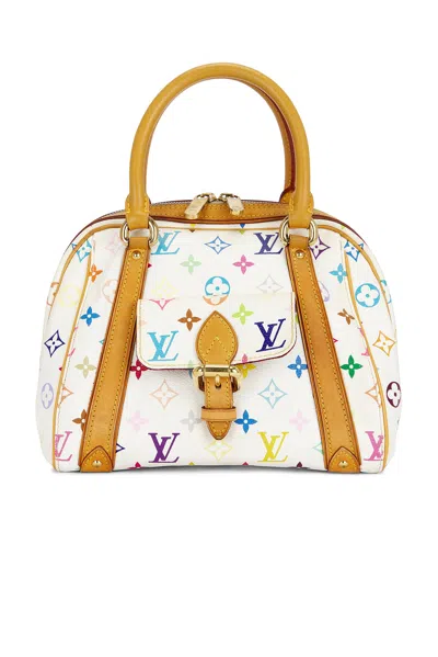 Pre-owned Louis Vuitton Monogram Priscilla Handbag In White