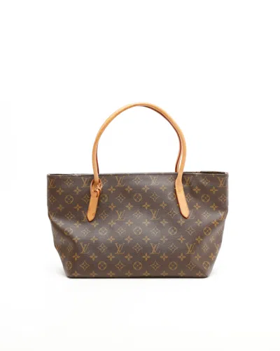 Pre-owned Louis Vuitton Monogram Raspail Pm Tote In Brown