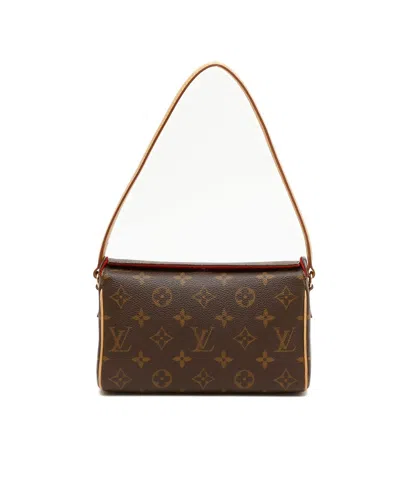 Pre-owned Louis Vuitton Monogram Recital Bag In Brown