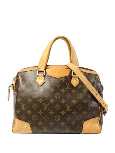 Pre-owned Louis Vuitton Monogram Retiro Pm Tote Bag In Brown